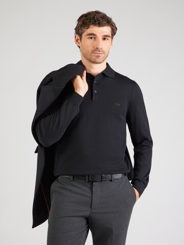 BOSS Pulóver 'Bono' - fekete: elől