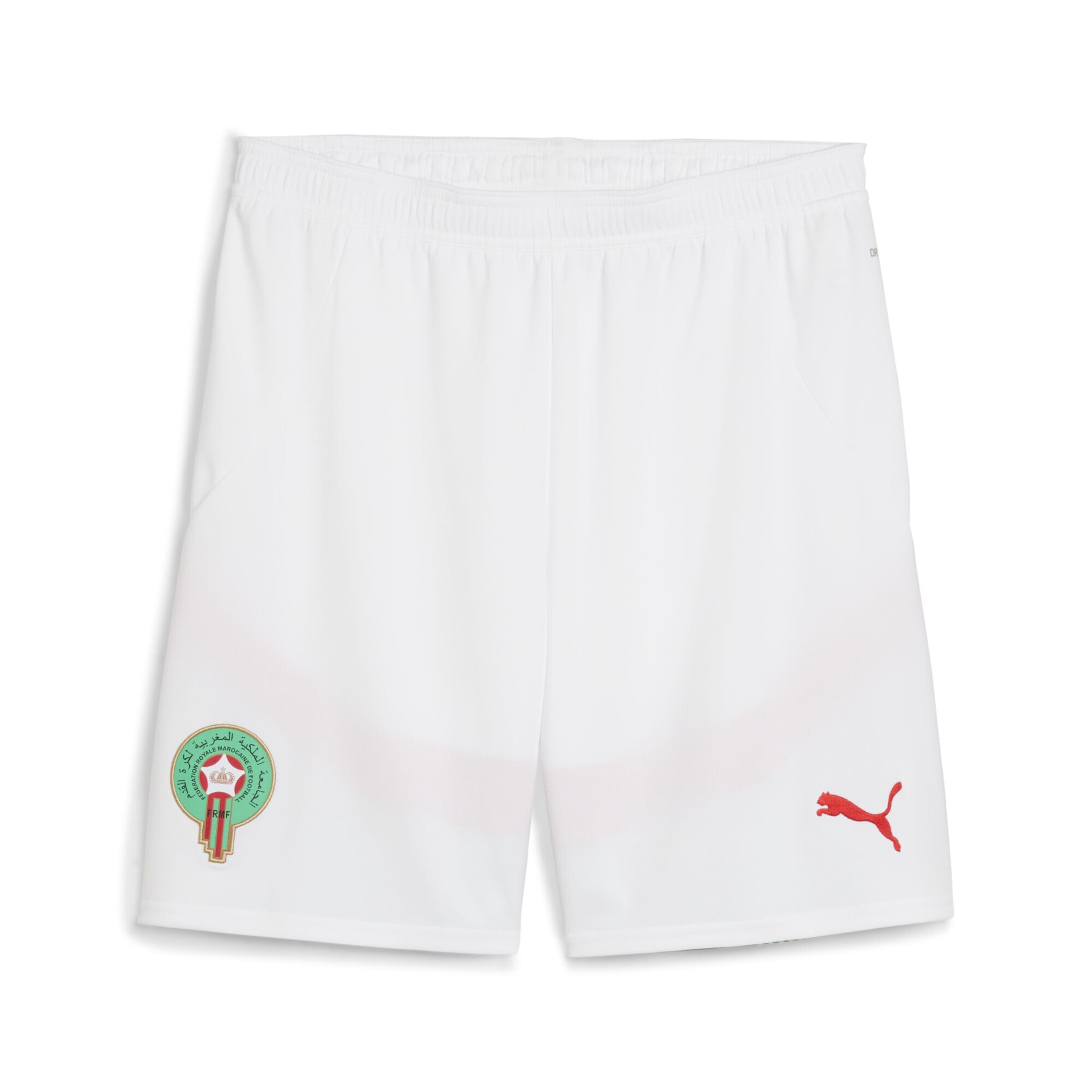 Regular Pantalon de sport 'Marokko 2025' PUMA en blanc : devant