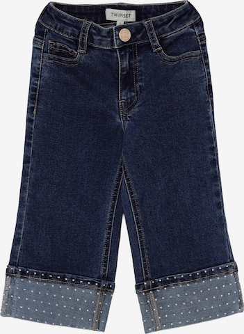 Twin Set Loosefit Jeans 'Jeans blu denim per bambina' in Blauw: voorkant
