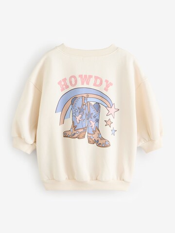 Sweat-shirt Next en beige