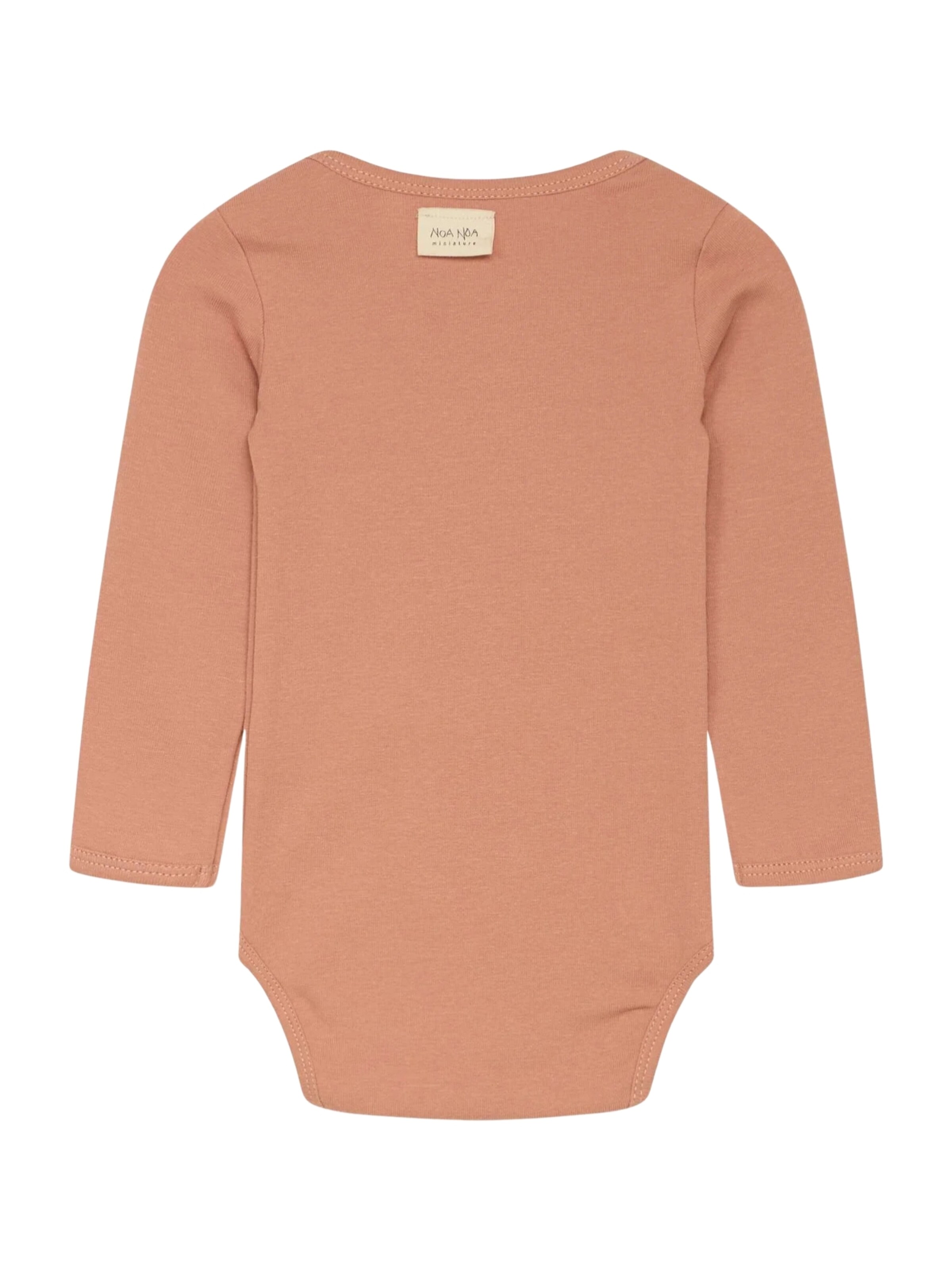 NOA NOA miniature Rompertje/body 'Idun' in Bruin