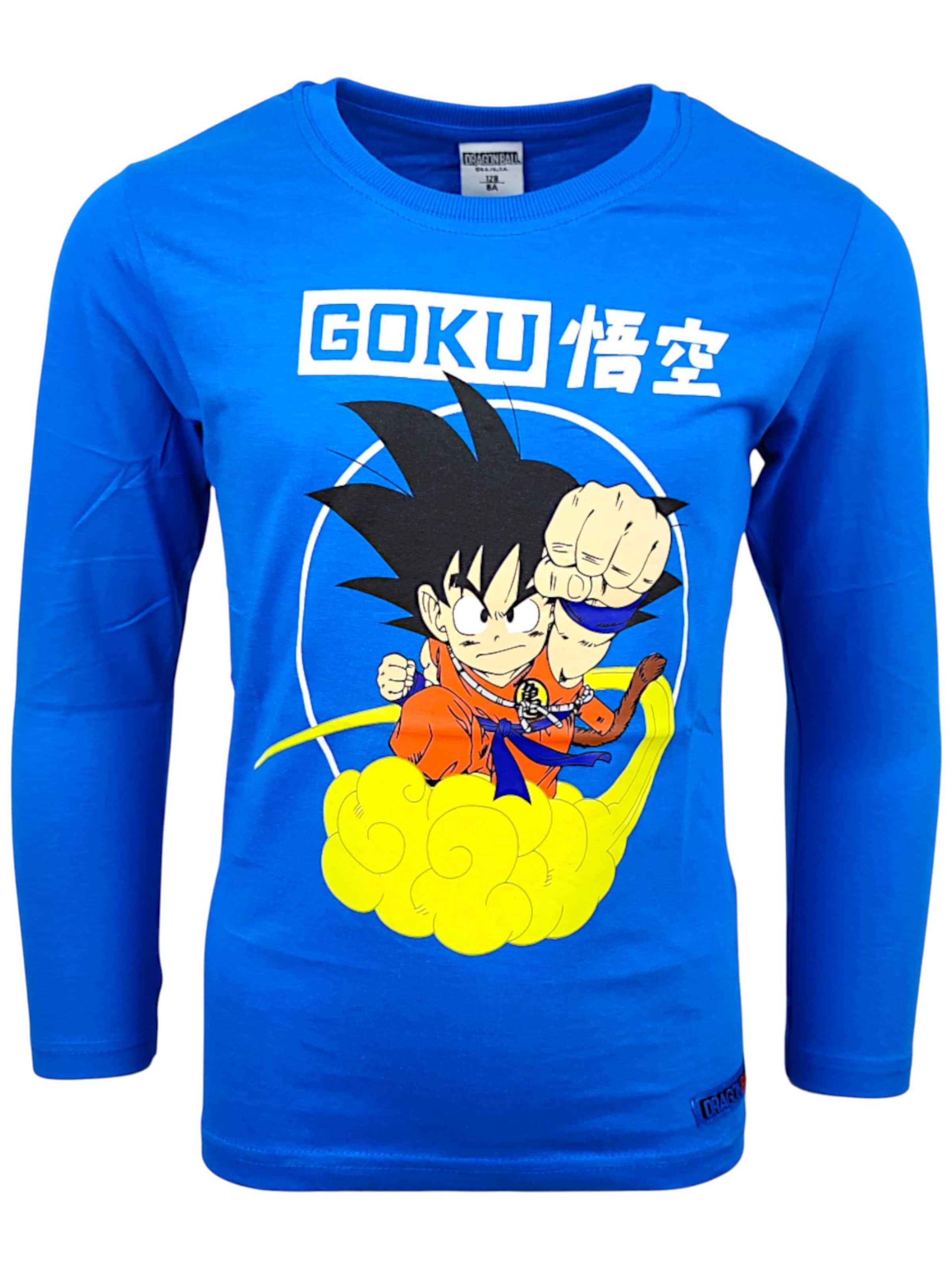 Dragon Ball Shirt 'Dragon Ball' in Blue: front