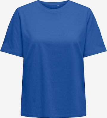 T-shirt ONLY en bleu : devant