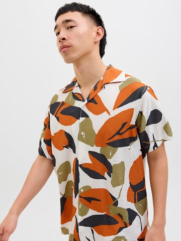 JACK & JONES - Ajuste confortable Camisa en blanco