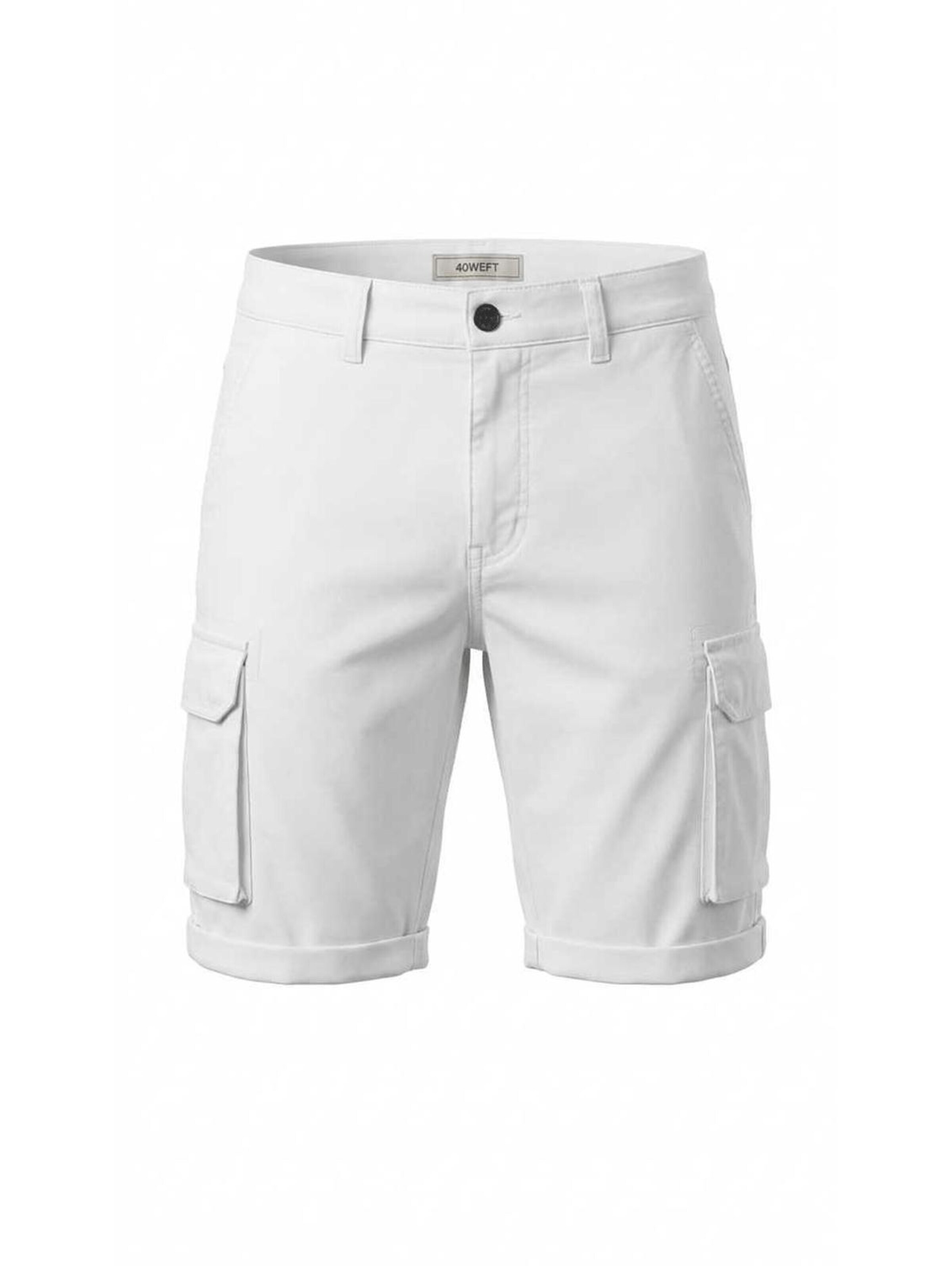 regular Pantaloni di 40weft in bianco: frontale