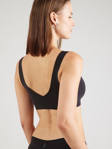 Bustieră Sutien 'ZERO Feel 2.0' de la SLOGGI pe negru