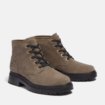 TIMBERLAND Schnürschuh in Grau
