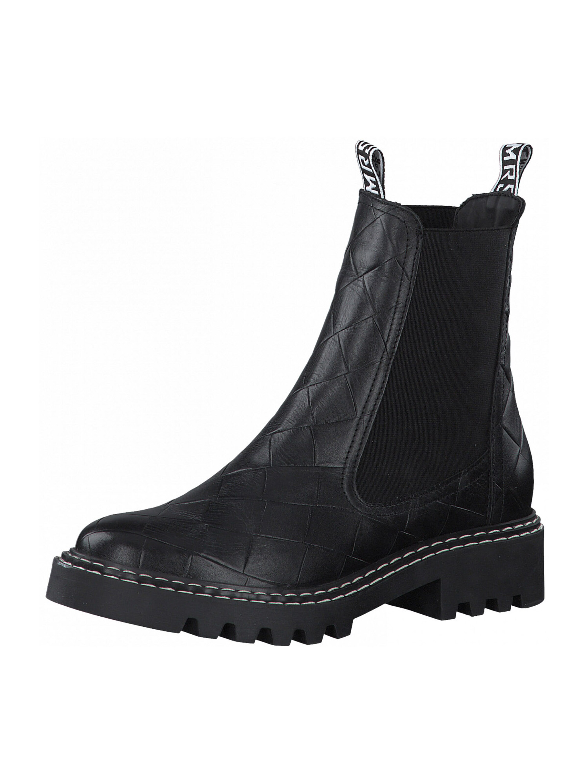 Tamaris Chelsea Boots in Black: front