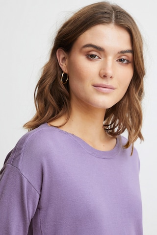 Fransa Sweater in Purple