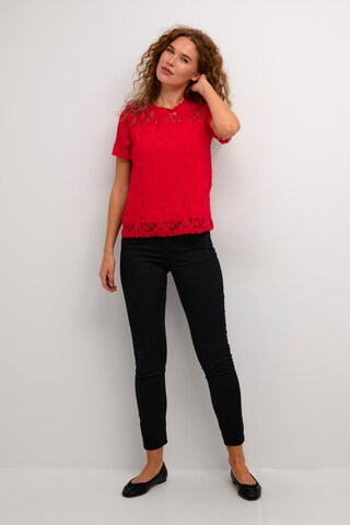 Camicia da donna 'Kit' di Cream in rosso