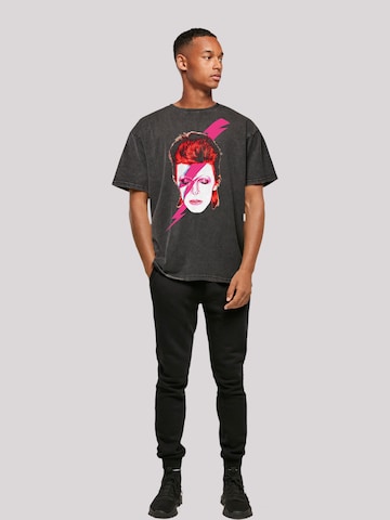 F4NT4STIC T-Shirt 'David Bowie' in Schwarz