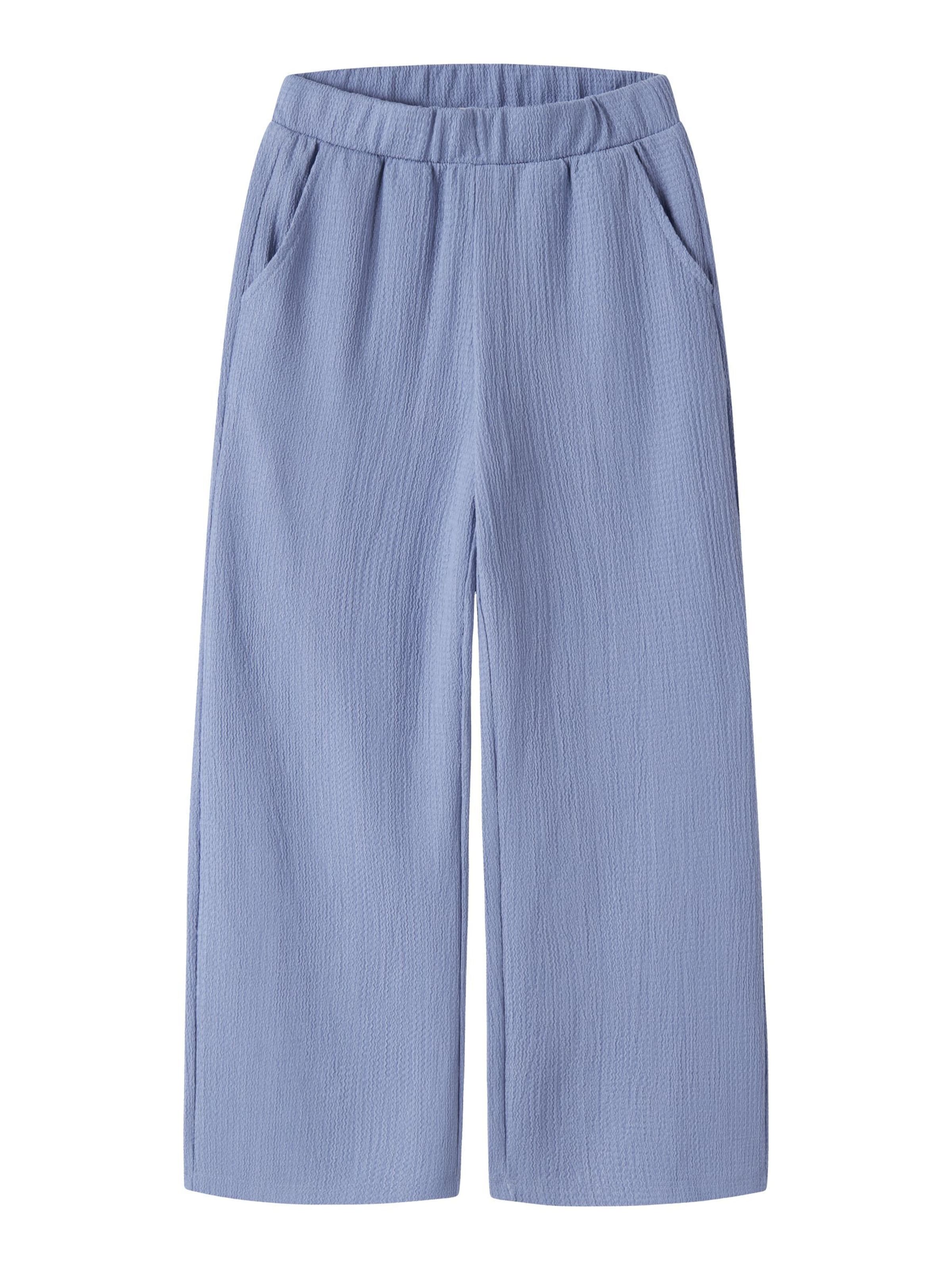 Wide leg Pantaloni di NAME IT in lilla: frontale