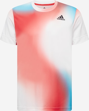 Maglia funzionale 'Melbourne Freelift Printed' di ADIDAS SPORTSWEAR in rosso: frontale