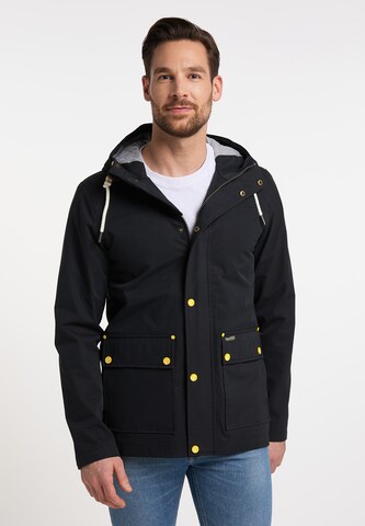 Schmuddelwedda Between-Season Jacket in Black: front