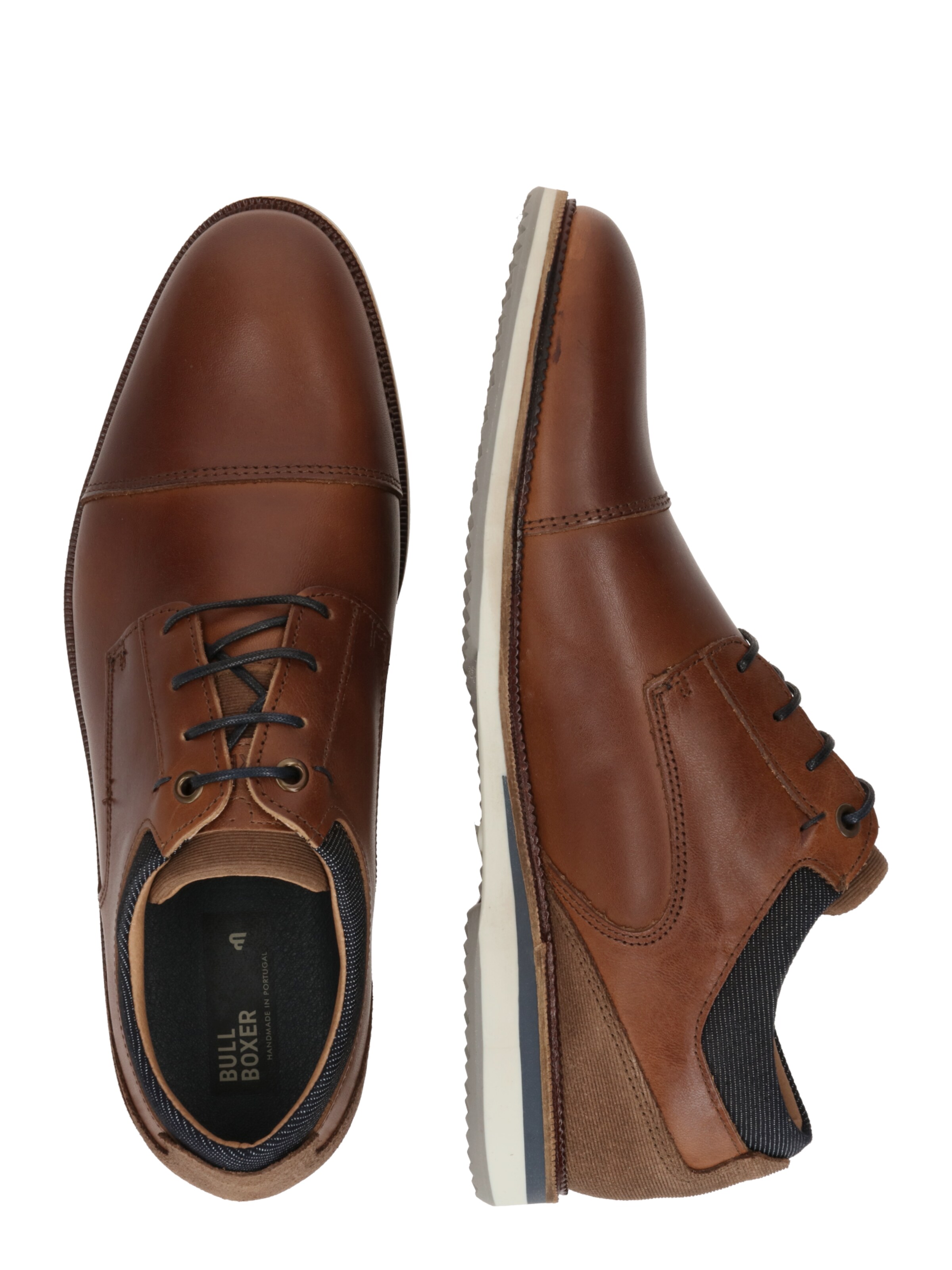 BULLBOXER Schnürschuh 'Jay' in Braun