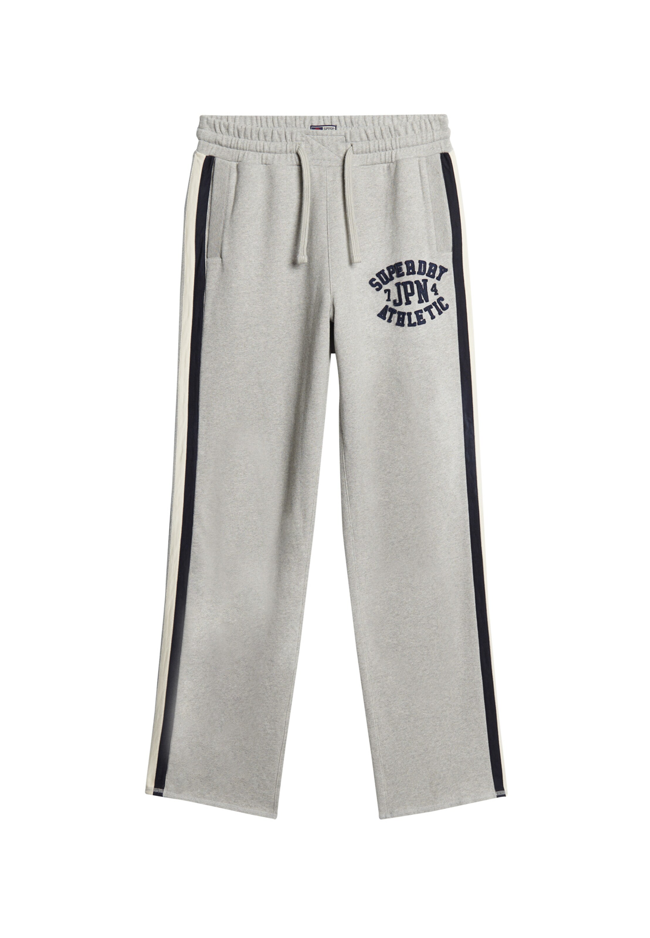 Regular Pantalon de sport Superdry en gris : devant