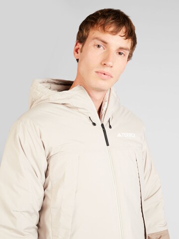 ADIDAS TERREX - Chaqueta de montaña en beige