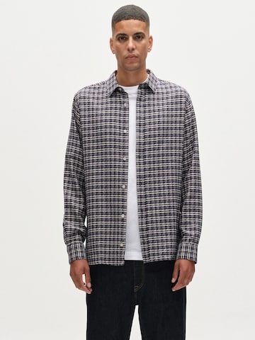 GABBA Regular Fit Skjorte ' Sven ' i blå: forside