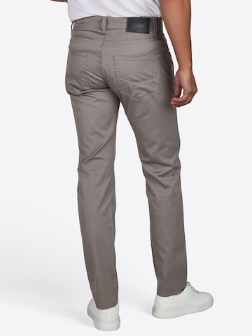 PIERRE CARDIN Tapered Chino trousers 'Lyon' in Grey