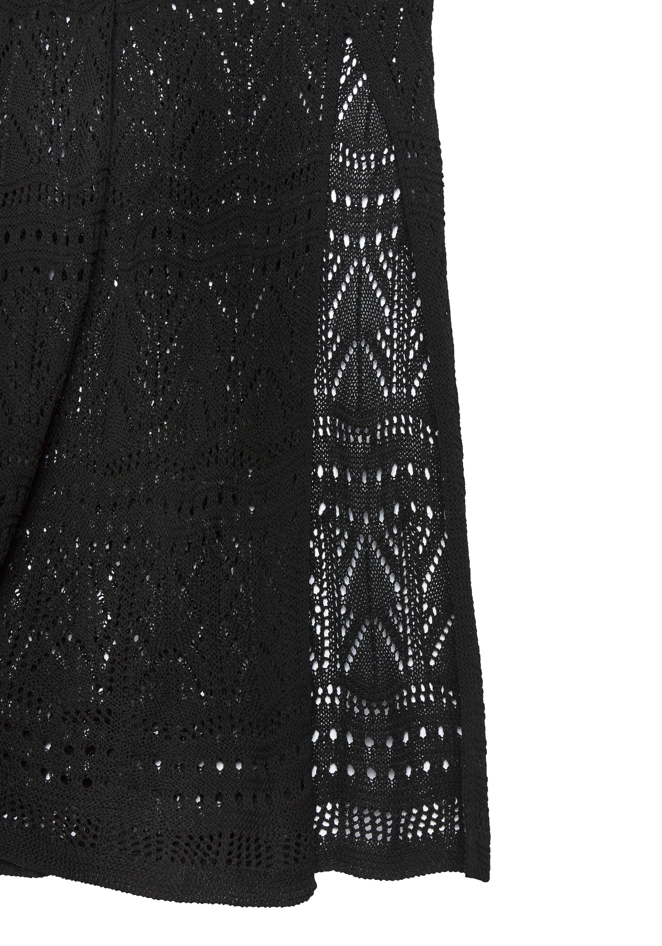 s.Oliver Strickkleid in Schwarz