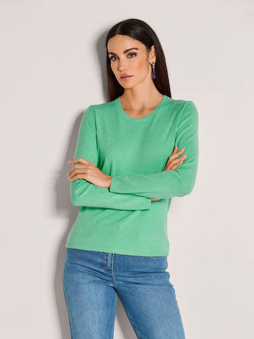 Pull-over MADELEINE en vert : devant