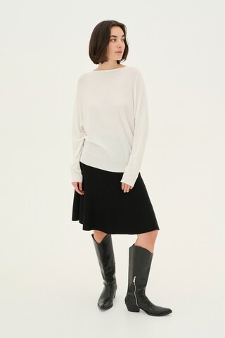 Pull-over 'Annemarie' CULTURE en blanc