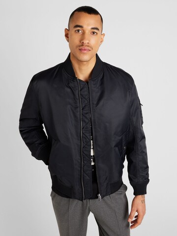 HUGO Between-season jacket 'Balam2411' in Black: front