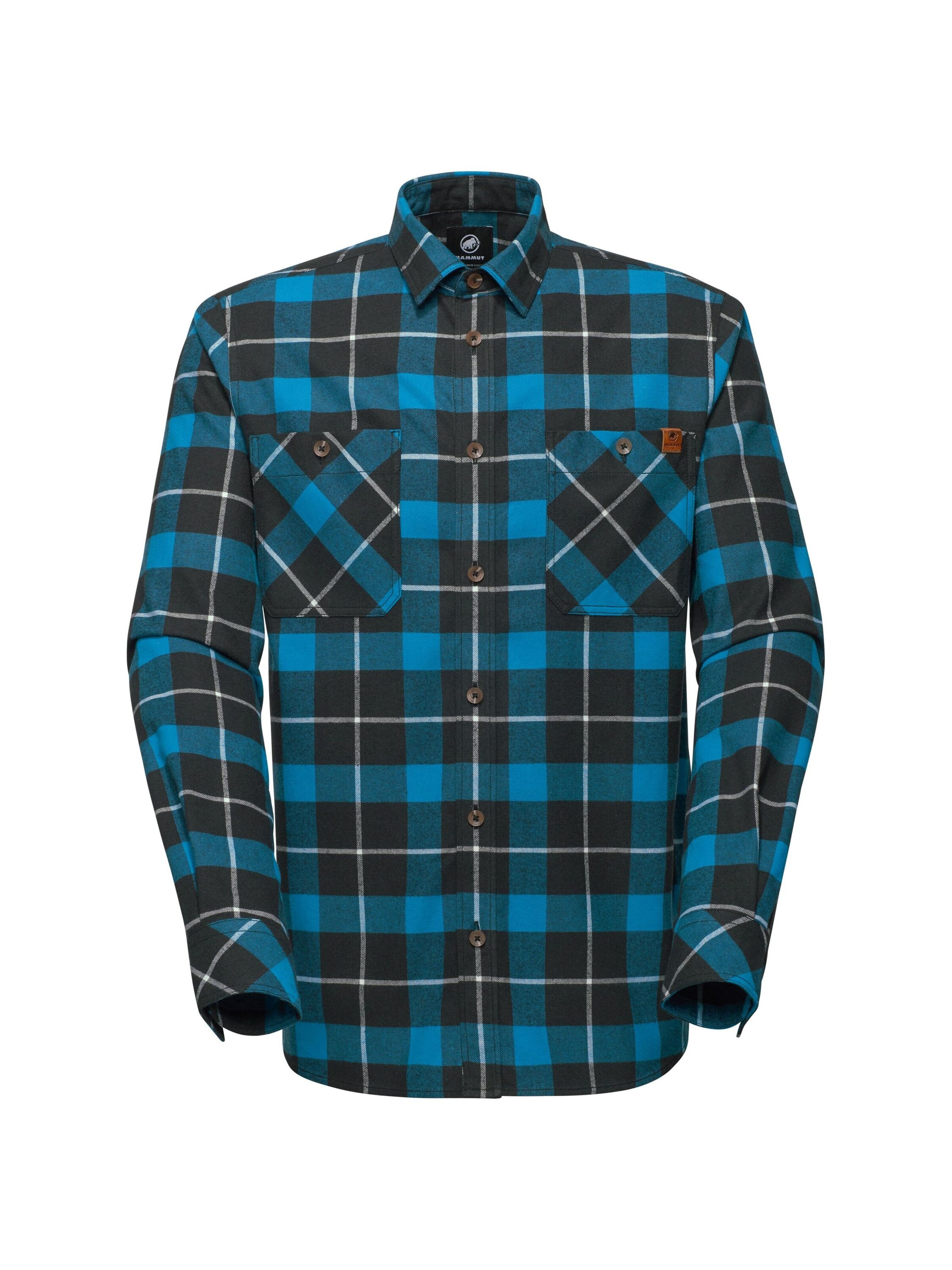 MAMMUT Funktionshemd in Schwarz: Vorderseite