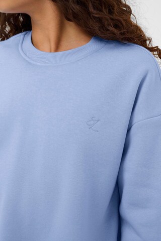Sweat-shirt 'SLRolanda' SOAKED IN LUXURY en bleu