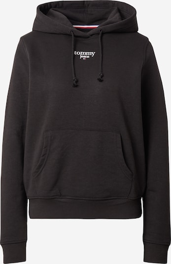 Tommy Jeans Sweatshirt 'ESSENTIAL' i marinblå / röd / svart / vit, Produktvy