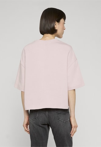 Urban Classics Oversize póló - rózsaszín