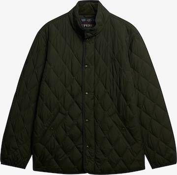 Veste mi-saison Superdry en vert : devant