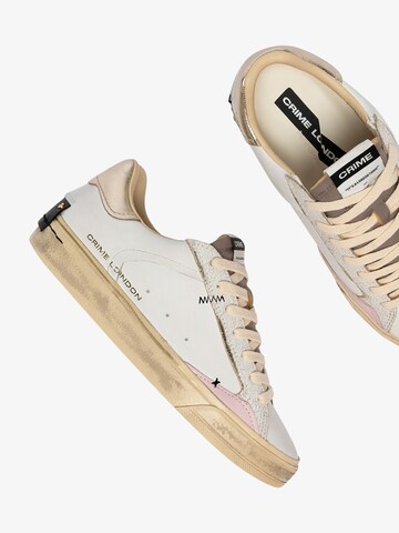Crime London Sneakers in White