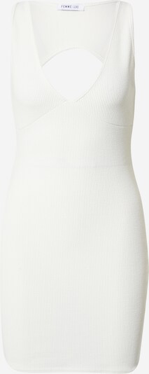 Rochie de cocktail 'LAUREN' Femme Luxe pe alb kitt, Vizualizare produs