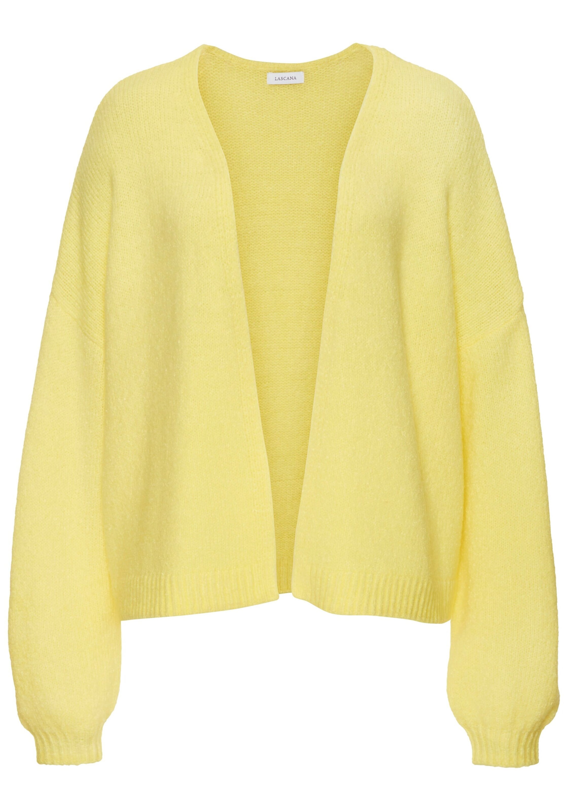VIVANCE Kardigán - sárga: elől
