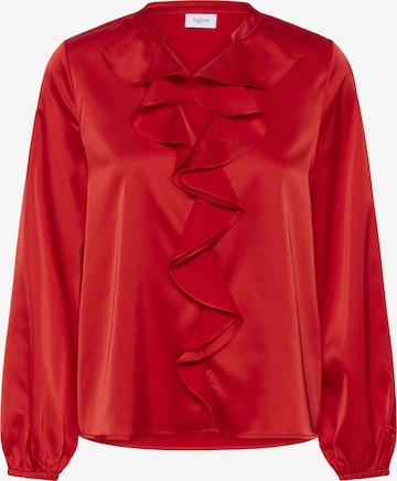 Chemisier 'Lodisa' SAINT TROPEZ en rouge : devant