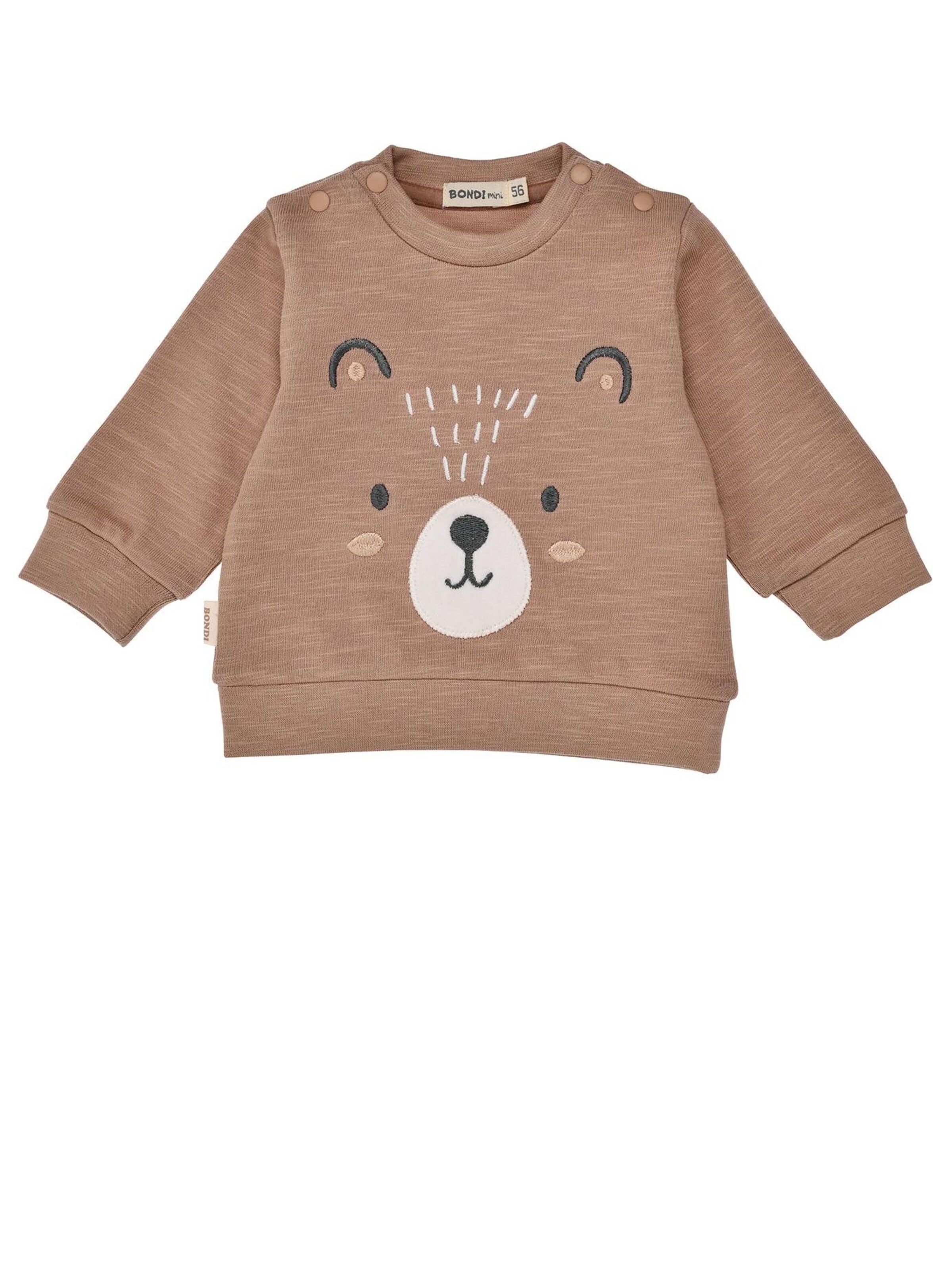BONDI Sportsweatshirt‌‌‌‌‌‌‌‌‌‌ in Braun: Vorderseite