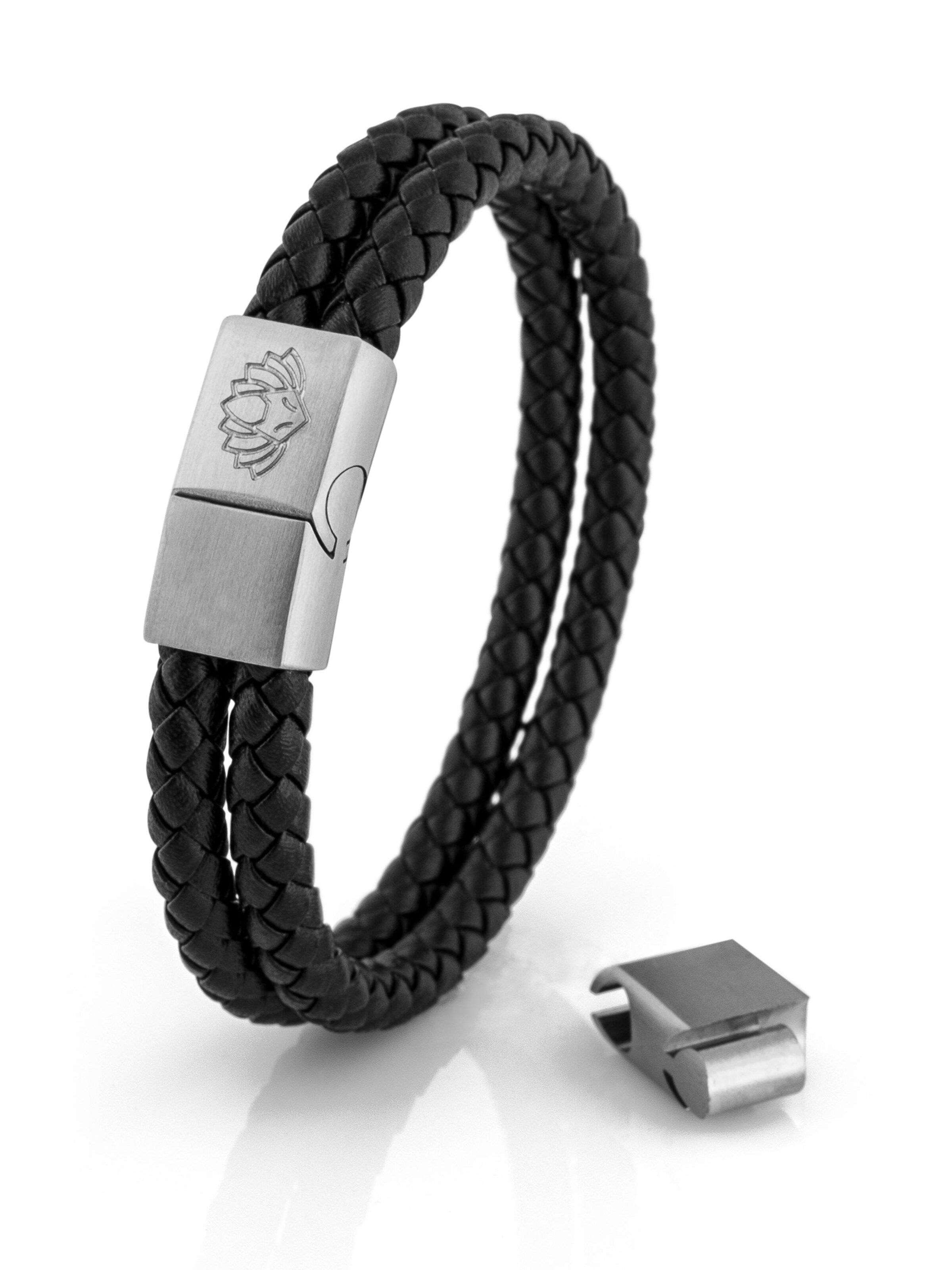 Akitsune Bracelet 'Simplicitas' in Silver: front