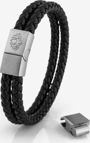 Akitsune Armband 'Simplicitas' in Silber: Vorderseite