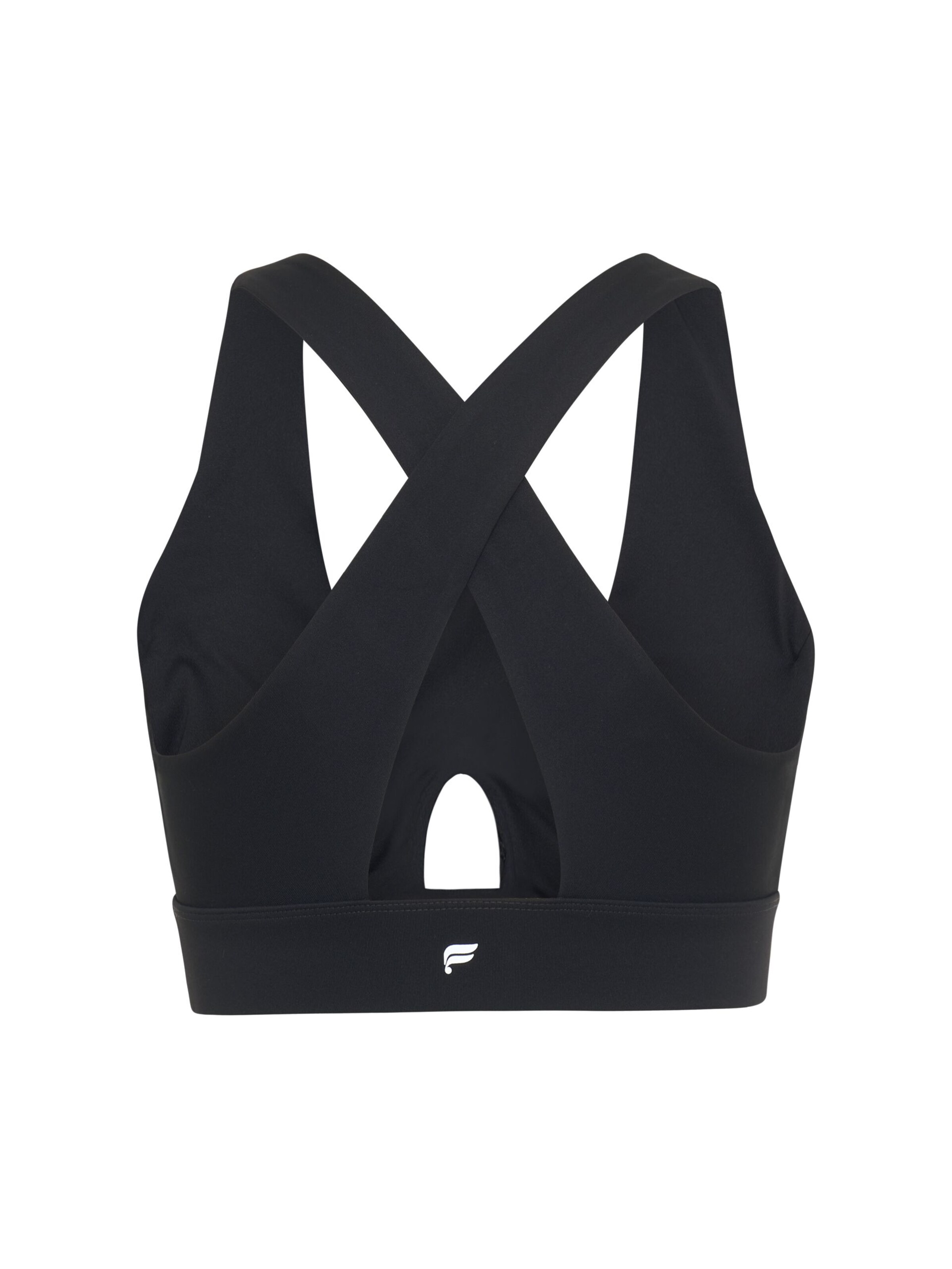Fabletics Bustier BH 'Oasis Twist' in Schwarz