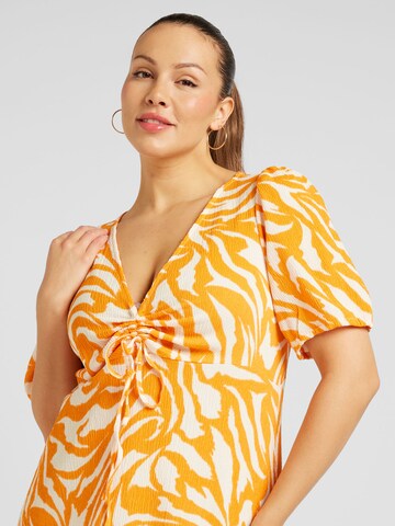 Robe d’été 'LAYA TYA' EVOKED en orange