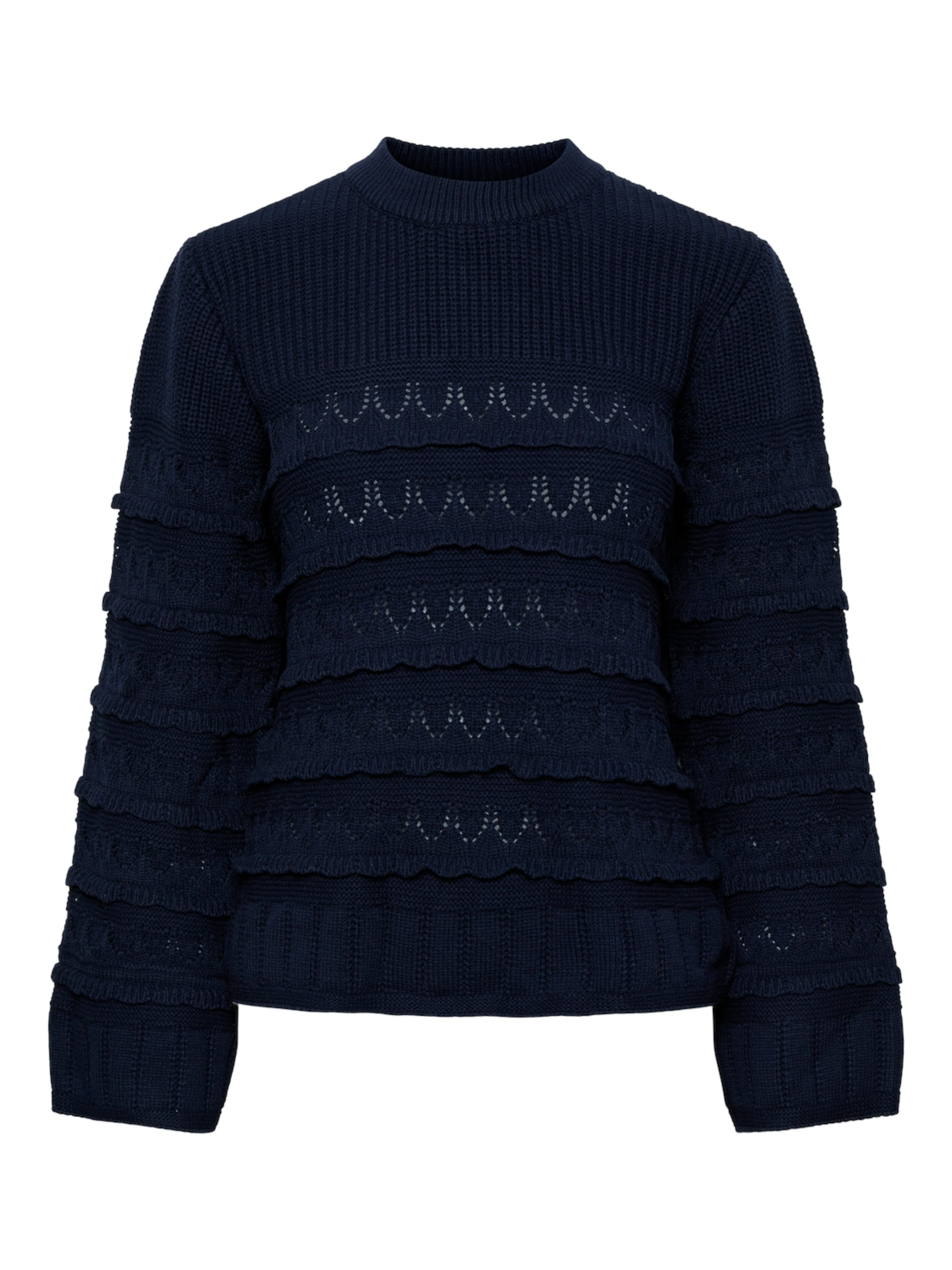 YAS Pullover 'YASTIMU' in Blau: Vorderseite