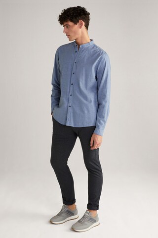 JOOP! Jeans Regular fit Button Up Shirt 'Hedde' in Blue