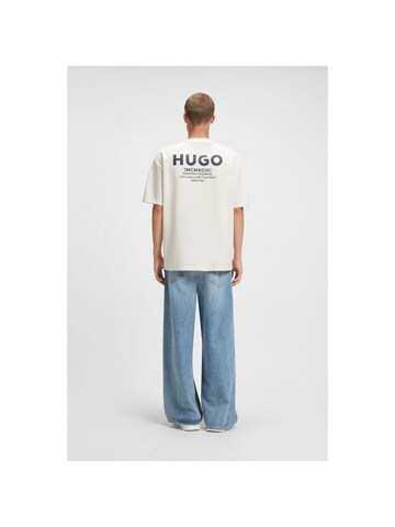 HUGO Shirt 'Nalono' in Wit