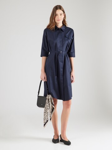 BOSS Shirt dress 'Dirisia' in Blue: front