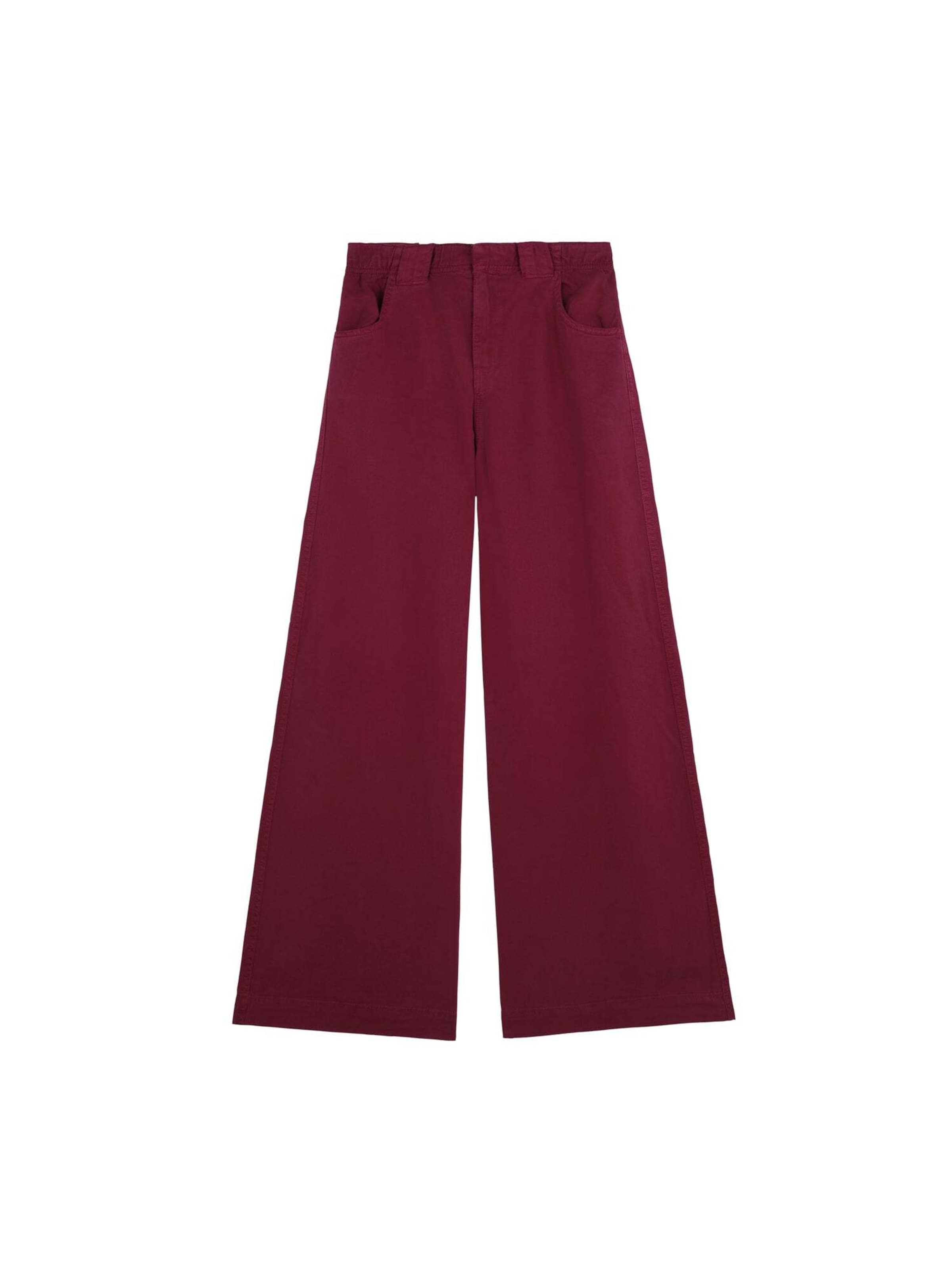 Scalpers Regular Fluid Color Pant ' ' in Pink: Vorderseite