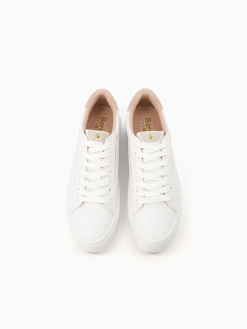 Bershka Tenisky – bílá