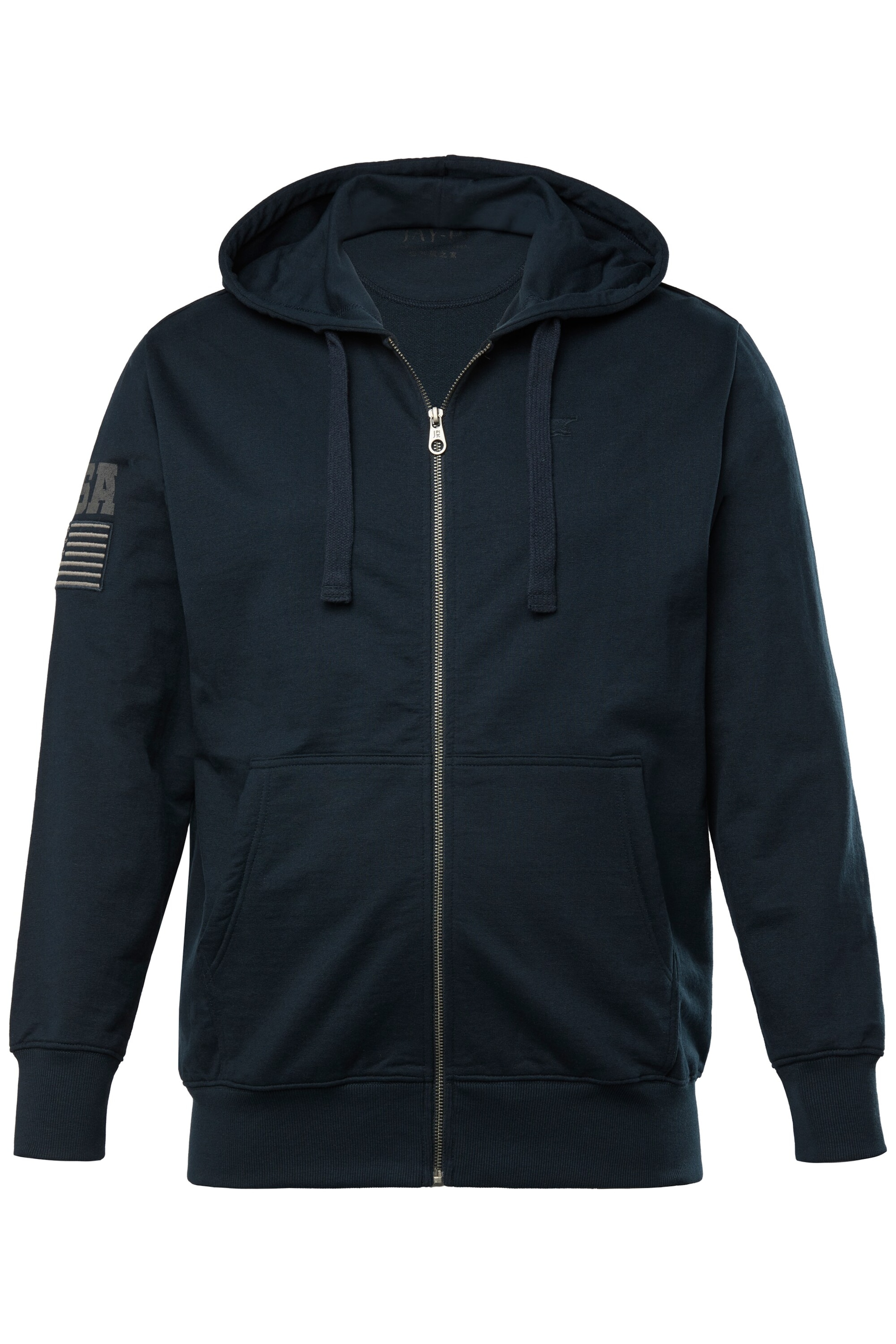 JAY-PI Sweatjacke in Blau: Vorderseite