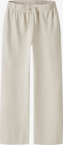 Pantalon TWO SOON en blanc : devant