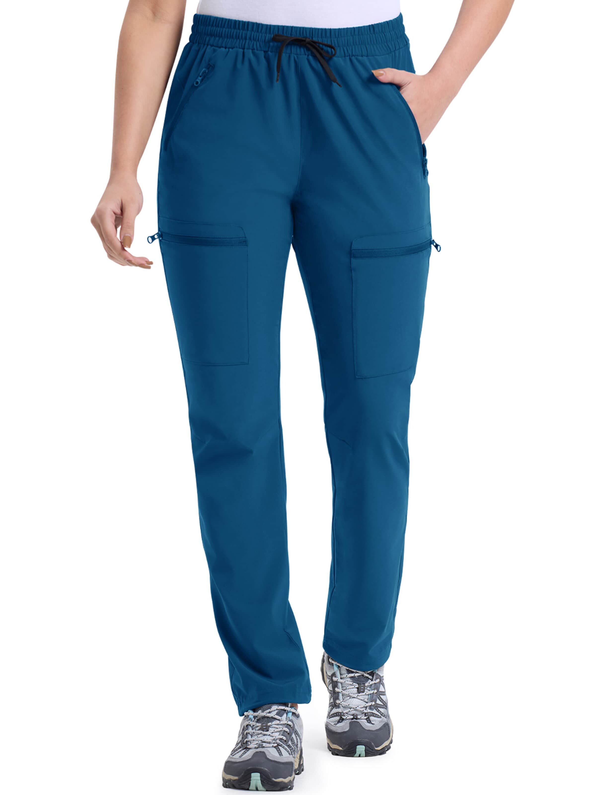 33,000ft Regular Outdoor Pants '33,000ft Women's Hiking Trousers' in Blue: front